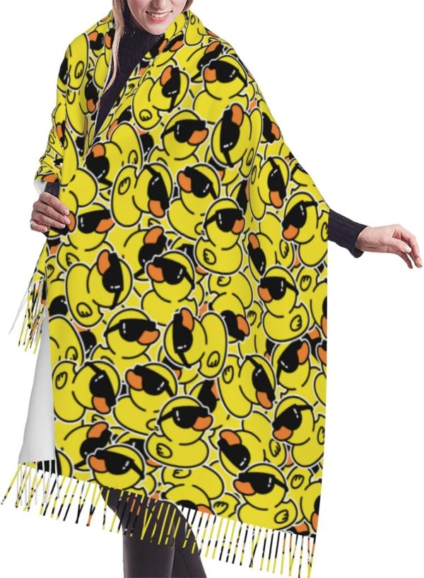 Womens Large Soft Cashmere Feel Pashmina Shawls Wraps Winter Scarf